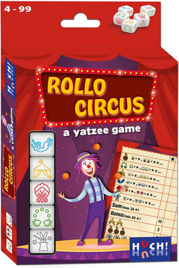 Rollo: A Yatzee Game - Circus - Dobbelspel (NL/FR)