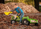 Rolly Toys 630035 RollyKiddy Futura Tractor met Lader en Aanhanger