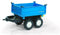 Rolly Toys Mega Aanhanger - Blauw
