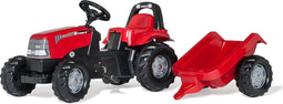 Rolly Toys rollyKid Case CVX - Traptractor met Aanhanger