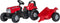 Rolly Toys rollyKid Case CVX - Traptractor met Aanhanger