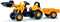 Rolly Toys RollyKid JCB - Traptractor met Frontlader en Aanhanger