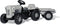 Rolly Toys Traptractor RollyKid litlle grey fergie grijs