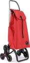 Rolser Boodschappentrolley Trappenstijger I-Max MF 6 Wheels - Rood