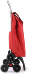 Rolser Boodschappentrolley Trappenstijger I-Max MF 6 Wheels - Rood