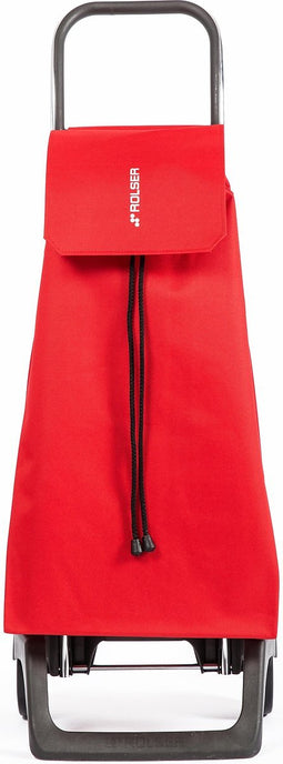 Rolser JET001 - boodschappentrolley - licht van gewicht - waterafstotend - 40L (rood)