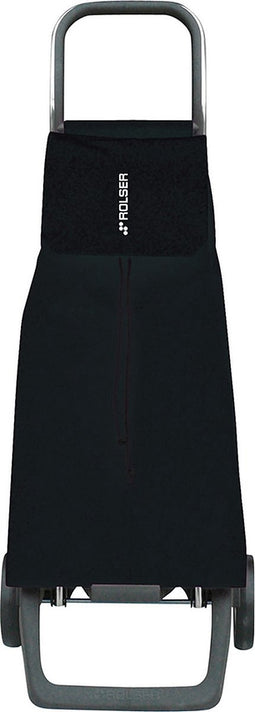 Rolser JET001 - boodschappentrolley - licht van gewicht - waterafstotend - 40L (zwart)
