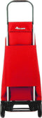 Rolser JET001 - boodschappentrolley - licht van gewicht - waterafstotend - 40L (rood)