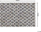 ROLUNAY - Patchwork vloerkleed - Grijs - 160 x 230 cm - Jacquard
