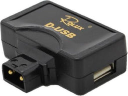 Rolux Adapter D-usb 5,1 X 4,2 X 1,7 Cm Zwart
