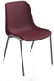 Rome Kantinestoelen - Kunststof - Rood