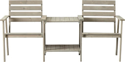 Romeo Tete-a-tete Bankje 170cm grijs