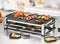 Rommelsbacher Raclettegrill RCC 1500 Mode – Gourmetset voor 8 personen – luxe raclette met omkeerbare grillplaat – antiaanbaklaag – inclusief pannetjes en spatels – 1500W – XXL snoer