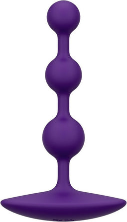 Romp Break Amp - Anale Kralen - Flexibele Anale Ketting met 3 Kralen - Extra Licht met een Kleinere Eindbal - Brede Basis voor Veilig Gebruik 14 cm