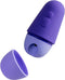 ROMP Free X Clitoral Sucker - Clit Stimulator met Reisdeksel - Clitoraal Zuigspeeltje met 10 Intensiteitsniveaus - Volwassen Seksspeeltje - Oplaadbare & Waterdichte Vibrator - Paars