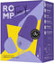 ROMP Free X Clitoral Sucker - Clit Stimulator met Reisdeksel - Clitoraal Zuigspeeltje met 10 Intensiteitsniveaus - Volwassen Seksspeeltje - Oplaadbare & Waterdichte Vibrator - Paars