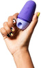 ROMP Free X Clitoral Sucker - Clit Stimulator met Reisdeksel - Clitoraal Zuigspeeltje met 10 Intensiteitsniveaus - Volwassen Seksspeeltje - Oplaadbare & Waterdichte Vibrator - Paars