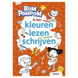 Rompompom - ik leer kleuren, lezen, schrijven
