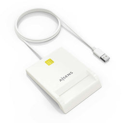 Aisens ASCR-SN07-W - Externe Kaartlezer - USB 2.0 - Wit