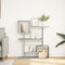 vidaXL - Kamerscherm - / - boekenkast - 92x29x112 - cm - hout - grijs - sonoma