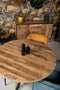 Rond tafelblad - ø120x4 cm - Naturel - Massief mangohout