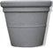 Ronde 180L grijze plantenbak - Prestige Rome