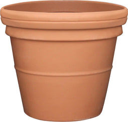 Ronde 180L terracotta graniet plantenbak - Prestige Rome