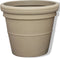Ronde 180L zandkleurige plantenbak - Prestige Rome