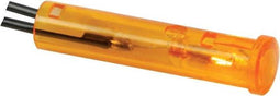 RONDE 7mm SIGNAALLAMP 12V ORANJE (CRAF012A)