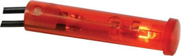 RONDE 7mm SIGNAALLAMP 12V ROOD (CRAF012R)