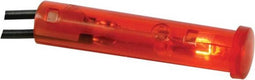 RONDE 7mm SIGNAALLAMP 24V ROOD (CRAF024R)