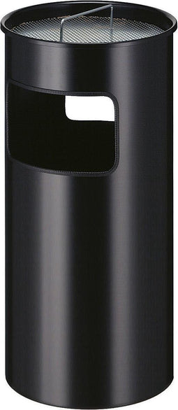 Ronde as-papierbak 50 liter zwart