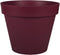 Ronde bloempot TOSCANE - EDA - Ø 48 cm - 43 L - Bordeauxrood - Anti-UV en antivries behandeld plastic