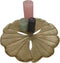 Ronde bloemschotel Fletcher - ø40 - Aluminium - Brass