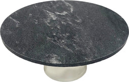Ronde Cake Stand plateau Marble Cake Display Ø 30 cm-zwart