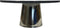 Ronde Cake Stand plateau Marble Cake Display Ø 30 cm-zwart