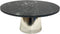 Ronde Cake Stand plateau Marble Cake Display Ø 30 cm-zwart