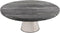 Ronde Cake Stand plateau Marble Cake Display Ø 30 cm-zwart