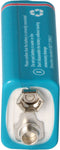 Ronde cel 9V-USB, Li-ion, 7.4V, 500mAh, 3.7Wh, met USB-oplaadaansluiting