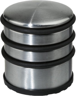 Ronde deurstopper 7 x 7,5 cm van metaal - Deurstop