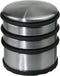Ronde deurstopper 7 x 7,5 cm van metaal - Deurstop