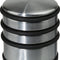 Ronde deurstopper 7 x 7,5 cm van metaal - Deurstop