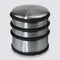 Ronde deurstopper 7 x 7,5 cm van metaal - Deurstop