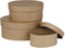 Ronde dozen, d: 10+13+16 cm, h: 5+6,5+7,5 cm, 3stuks
