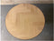 Ronde eiken eettafel Bern Ø100 cm Visgraat - Naturel