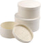 Ronde fineer doos, d: 10+11+13 cm, h: 5+6+7 cm, populier, 3stuks
