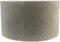 Ronde lampenkap - 25x25x18 - Lichtgrijs - Velvet