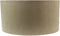 Ronde lampenkap - 25x25x18 - Warmgrijs - Velvet