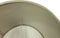 Ronde lampenkap - 32x32x24 - Warmgrijs - Velvet