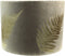 Ronde lampenkap met print - 42x42x32 - Lichtgrijs/goud - Velvet